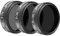 Neewer ND Graufilter Set für DJI Mavic Drone Quadcopter: ND4 ND8 ND16 Filter, Aus Mehrfachbeschichteten Wasserdichten Aluminiumlegierungs Rahmen Optisches Glas (Schwarz)