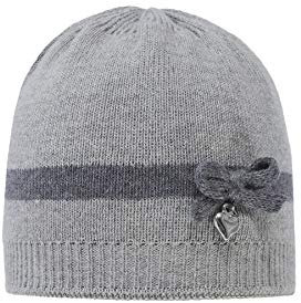 Döll Baby-Mädchen Topfmütze Strick Mütze, Grau (Light Gray Melange|Gray 8100), (Herstellergröße: 49)