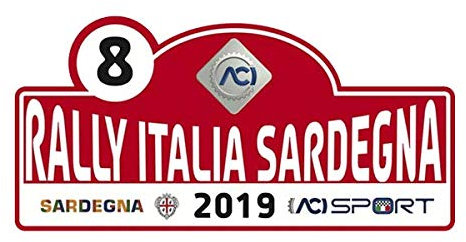 Aufkleber Fia WRC Rally DE Italien 2019 Mod.02 Aufkleber Vinyl PR330
