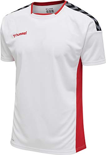 HUMMEL Herren, Trikot, White/True Red, S