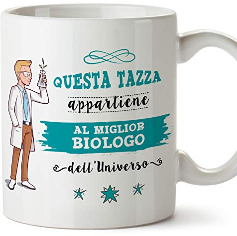 Mugffins (Tasse in Italienisch) Biologe 350 ml besten der Universum
