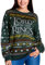 Elbenwald Herr der Ringe Strickpullover mit Der Eine Motiv für Herren Damen Unisex Baumwolle grün - XXL