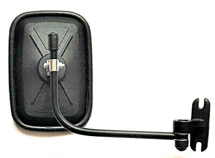 MelTruck® Außenspiegel Seitenspiegel 170x120 mm ø10 E20 und Spiegelhalter Spiegelarm für LKW Traktor