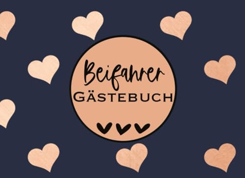 Beifahrer Gästebuch rosegold lustiges Geschenk für Fahranfänger zum bestandenen Führerschein | Buch zum ausfüllen für Mitfahrer | witzige Geschenkidee ... mit Vorlagen zum eintragen | Querformat