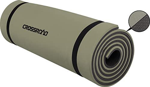 Crossroad Comfort Eva Matte robuste Camping Schlafmatte 170x50x1,2cm Campingmatte mit 2 Haltebändern