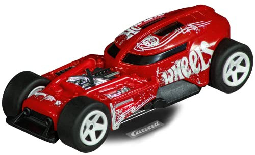 Carrera - 20064215 - Carrera Hot Wheels I HW50 Concept rot I Maßstab 1:43 I Ideal für Autorennbahn Action I Auffälliges Design trifft Performance I Das perfekte Geschenk für Kinder I Ready to Race