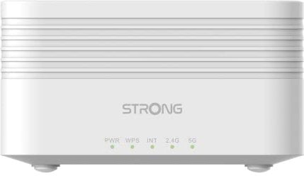 STRONG Atria Wi-Fi Mesh AX3000 Add-On - WLAN-Verstärker für Flächenabdeckung & Geschwindigkeit, Wi-Fi 6, Dual Band, Access Point & Router, Erweiterung