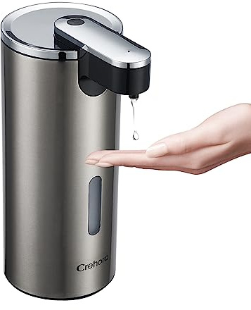 Automatic Liquid Soap Dispenser Touchless, Stainless Steel,12oz/340ml