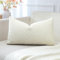 Artscope 1er Set Boucle-Kissenbezügen Einfarbig Wurfkissenbezug Moderne Dekokissen Kissenhülle Set Kissen Fall für Sofa Auto Schlafzimmer Zuhause Dekor 40x60cm, Creme Beige