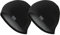 Oscenny Sportmütze Superleicht,Weich Warm Nur 1mm Dicke Laufmütze,Fahrrad Mütze Thermofleece zum Laufen,Radfahren,Joggen,Ski,Klettern,Moto für Herren Damen Herbst Winter (Black/Black)