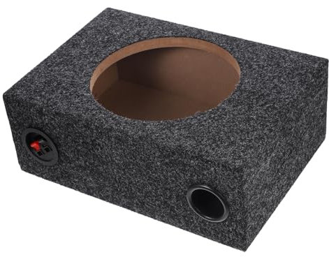 Gatuida Dichte Teppich Subwoofer Box Subwoofergehäuse Auto Lautsprecherkiste DIY Zubehör Für Klare Basswiedergabe Und Einfache Installation