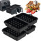 Ninja Lot de 2 accessoires pour friteuse à air chaud, en silicone, compatible avec Ninja AF300EU, AF400EU, AF451EU, SL400EU, AF500DE, Air Fryer Accessories