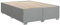 vidaXL Bettgestell, Bett mit Bettfüße Lattenrost, Polsterbett für Schlafzimmer, Doppelbett Bettrahmen, Modern, Hellgrau 160x200cm Stoff