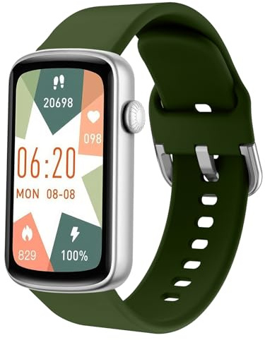 BOJYS Silikon Armband für Watch Fit Mini, Weiches und Bequemes Wasserfestes Armbands Längenverstellbares Sport-Ersatzband Geeignet 16mm Armband für Talkband B3/B6/B7