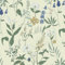 Timeet Selbstklebende Tapete Beige Botanischer Klebefolie Möbel Blumen Möbelfolie Selbstklebend Textur Möbelaufkleber floralem Muster Bunt Blumentapete Wasserfest Vinyl Folie für Möbel, Küche 44x300CM