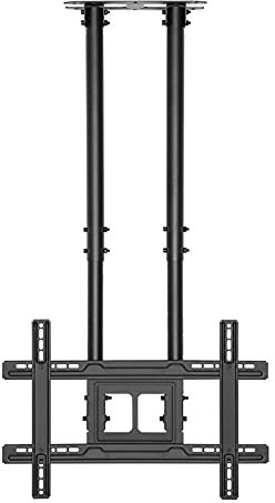 tv wall mount Adjustable Ceiling TV Mount Fits Most 37-80 Inch LCD Flat Screen And Curved TVs Max 600x400mm，
