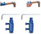 Estrattore di filettature per tubi rotti, kit di attrezzi per estrattori di filettature per tubi, strumento di rimozione di viti spogliate, kit di estrazione per bulloni facili da estrarre, per tubi