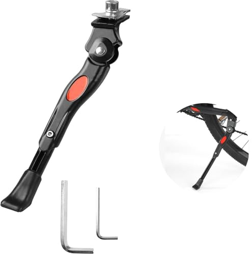 YUNYU Fahrradständer, verstellbar, 24-28 cm, universelle Aluminium-Legierung, Ständer Unterstützung für Mountainbikes und Rennräder