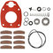 O-Ring-Dichtungs-Reparatursatz für MG725 und MG725A für Schlagschrauber, 1/2-Zoll-Antrieb kompatibel