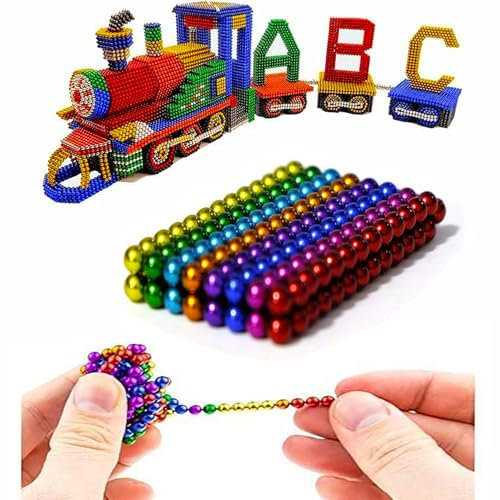 Miyobing 3D - 216 Tragbares Montage Bauspielzeug, Casual Tabletop Games, Büro-Stressabbau/Angstlinderung Desktop-Spielzeug, Geschenke für Erwachsene