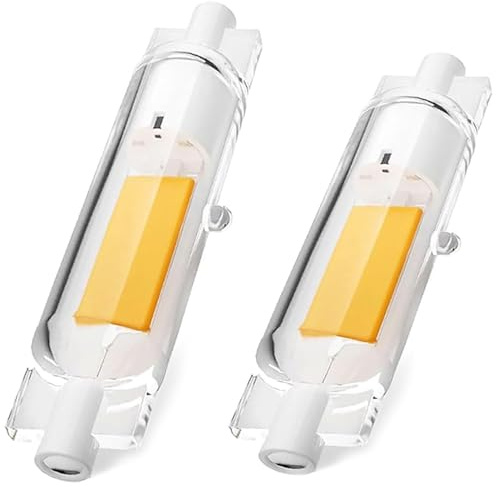 ACAATVE R7S LED 78mm Dimmbar Naturweiß 4000K 2000 LM, LED R7S 78mm 20W Lampen Ersatz für 200W Halogen Glühbirnen, 360°Abstrahlwinkel, Kein Flackern für Deckenfluter Stehlampe Wandleuchte, 2er Pack