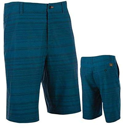 Fly Racing Hybrid-Shorts für Erwachsene, Unisex, Blaugrün, Größe 32