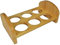 Wooden Egg Tray Holds 6 Eggs Countertop Egg Holder Egg Stand Storage Tray