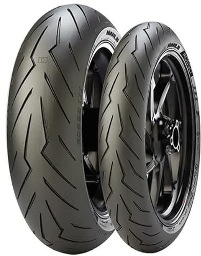 Paar Reifen Zug Reifen PIRELLI DIABLO rot II 120/70 – 17 160/60 – 17