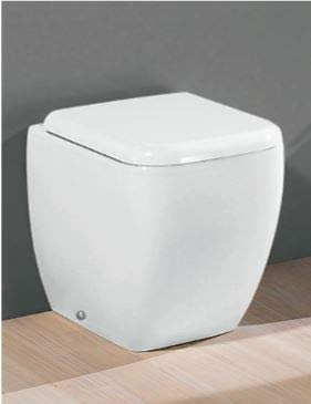 WC-Sitz Rak Metropolitan Scharniere Chrom Original WC-Sitz
