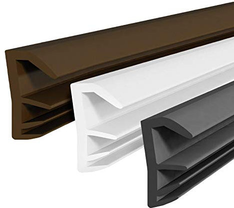 DQ-PP - Guarnizione pieghevole in gomma TPE, SFD-14, per porte e finestre in legno, 40 metri, nero