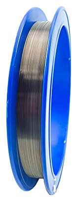 XMRISE Wolframdraht Filament Fein Wolfram 99,95% Wolframrolle Metallspule Hohe Reinheit Länge 2m,Diameter 0.03mm