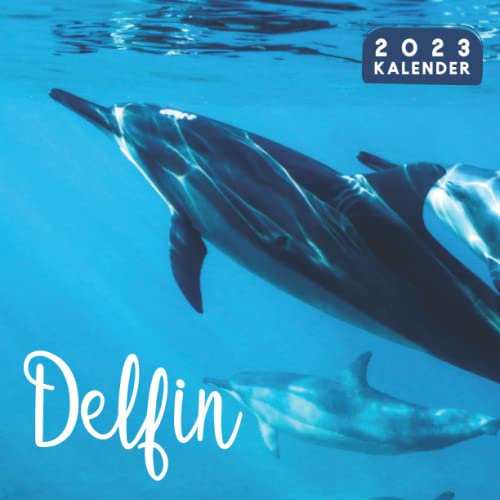 Delfin Kalender 2023: 12-Monats-Kalender von Januar 2023 bis Dezember 2023 - Behalten Sie den Überblick über wichtige Details, Notizen und Termine