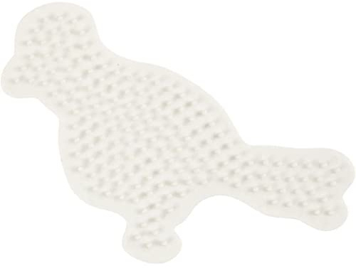 Nabbi® Bio Bügelperlen, 100% kompostierbar, Steckplatten, 1 Stück creotime Vogel