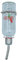 AB TOOLS Pequeña botella de agua de cristal de la prueba de masticación de los animales 175ML con el indicador de nivel