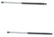 SHLPDFM 2x Gasfeder Gasdruckfeder Gasdämpfer Heckklappe Heckklappendämpfer für Vauxhall Opel Corsa C 2000-2006 Schräckheck 9114311 132670