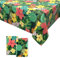 GRESATEK 2PCS Hawaiianische Tischdecken,Tropische Palmenblatt Tischdecken Blume Party Tischdecke Blume Thema Party Tischdekorationen Sommer Strand Kindergeburtstag Partyzubehör 137 x 274cm