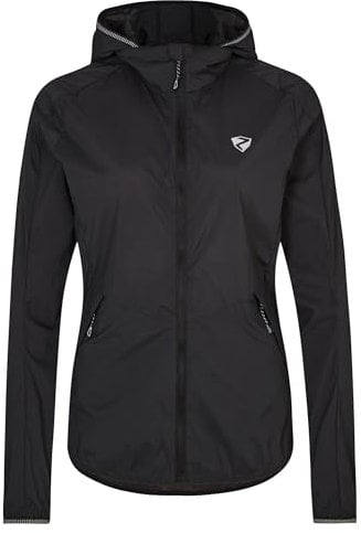 Ziener Damen NOWINGA Windjacke - Fahrrad|Mountainbike|Outdoor - winddicht,atmungsaktiv,wasserabweisend, black, 34