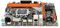 Yctze Hochgeschwindigkeits-Desktop-Motherboard mit DDR3- und M.2-Festplattenschnittstelle – Ideal für Desktop-Computer, Spiele, Peripheriegeräte