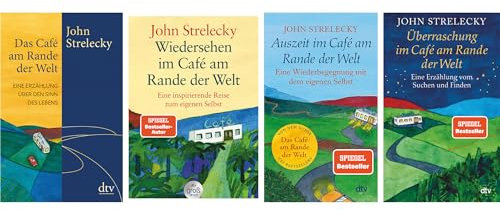 Das Café am Rande der Welt 1-4 Set: »Das Café am Rande der Welt« + »Wiedersehen im Café am Rande der Welt« + »Auszeit im Café am Rande der Welt« + »Überraschung im Café am Rande der Welt«
