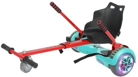 Hoverboard Sitz | Verstellbarer Hoverboard Stuhl | Hover Board Zubehör mit Einstellbarer Länge, Hoverboard Befestigung für 6,5/8/10 Zoll Hoverboard