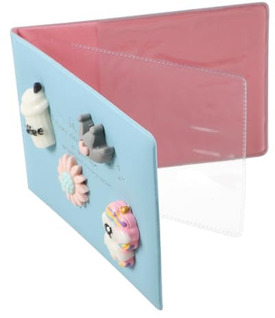 CANIGHT Étui pour Permis De Conduire Et Cartes Bancaires Pochette Multi-Fonction pour Documents à Main Compact Et Pratique Arc-Ciel