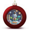Große Weihnachtskugel, lustige Astronauten bedruckte Weihnachtskugeln, Weihnachtsbaumschmuck, Halloween-Kugel-Ornamente