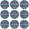 Bosch EXPERT O780 Lot de 9 disques abrasifs 150 mm (pour bois dur, peinture sur bois, Ø 150 mm, grain 3 x 80, 3 x 120, 3 x 180, accessoires professionnels ponceuse excentrique)