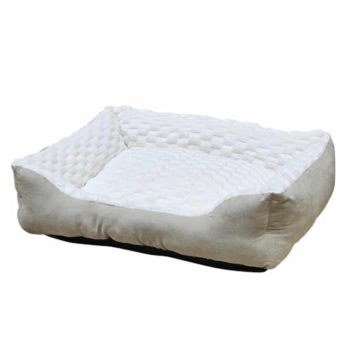 Nobby Komfortbett eckig Classic Diamond Cream L x B x H: 70 x 60 x 20 cm