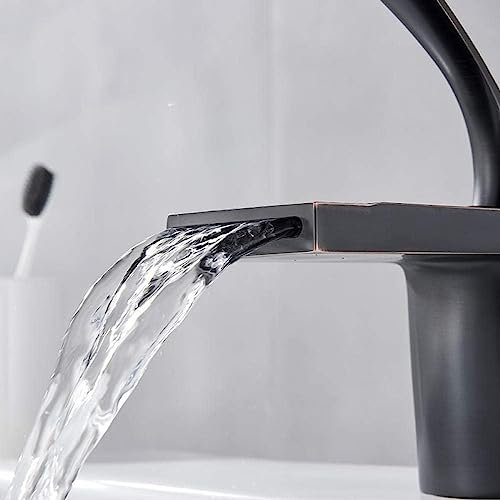 Robinet de lavabo de salle de bain mélangeur à eau pont monté sur pont chaud et froid pots à une seule poignée, robinet de lavabo