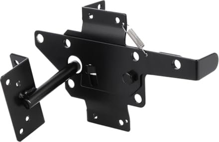 DIYEAH Serratura Automatica per Cancelli con Latch Sicuro per Porte Esterni e Recinzioni Installazione Facile e Resistente Adatta per e Recinti per Animali