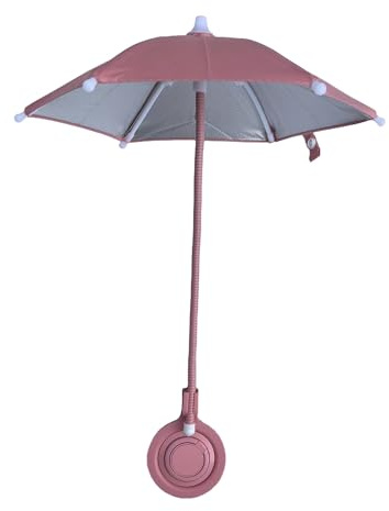 Renchey Sombrilla Magnética Para Teléfono,Sombra Solar Telescópica para el Dispositivo Móvil | Visor Portátil Antirreflejos Con Anillo Giratorio Para Nadar