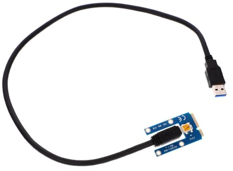 SEWACC USB E to Pci E External Graphics Card Cable Adapter for Laptop GPU Expansion Performance Seamless Connection for External Monitors and Enhanced Graphics Processing