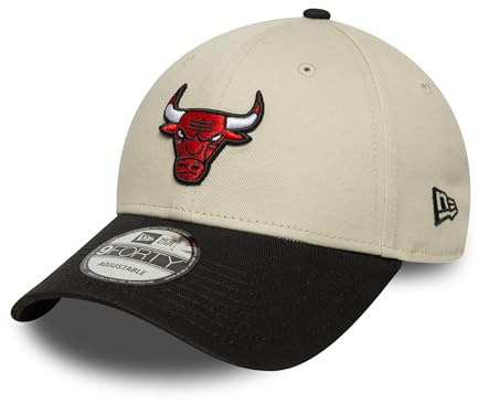 New Era 9Forty MLB NFL Baseballkappe Contrast Visor Kappe beige Krone bunter Schirm verstellbar Strapback