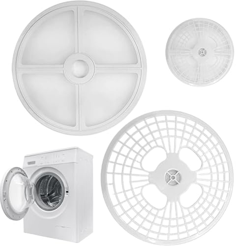 Hperu Portable Dryer Filters, Dryer Lint Filter Replacement Parts - Clothing Filtering Disc Mesh Sheets for Tumble Dryers - Lint Filter